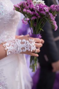 wedding ceremony bride